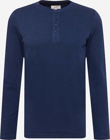 QS Shirt in Blauw: voorkant