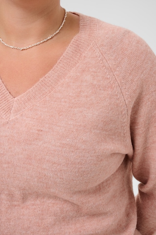 Pull-over 'Niela' KAFFE CURVE en rose