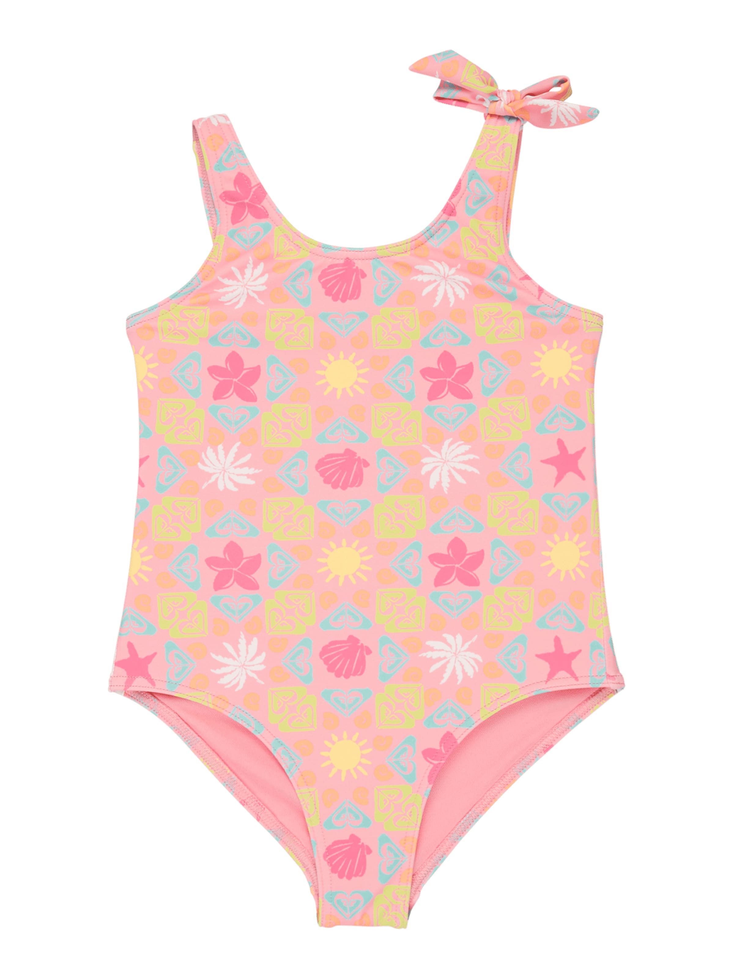 ROXY Swimsuit 'Check' in Pink: front