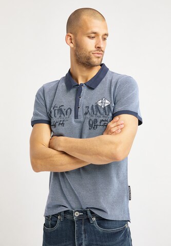 T-Shirt 'Moore' BRUNO BANANI en bleu : devant
