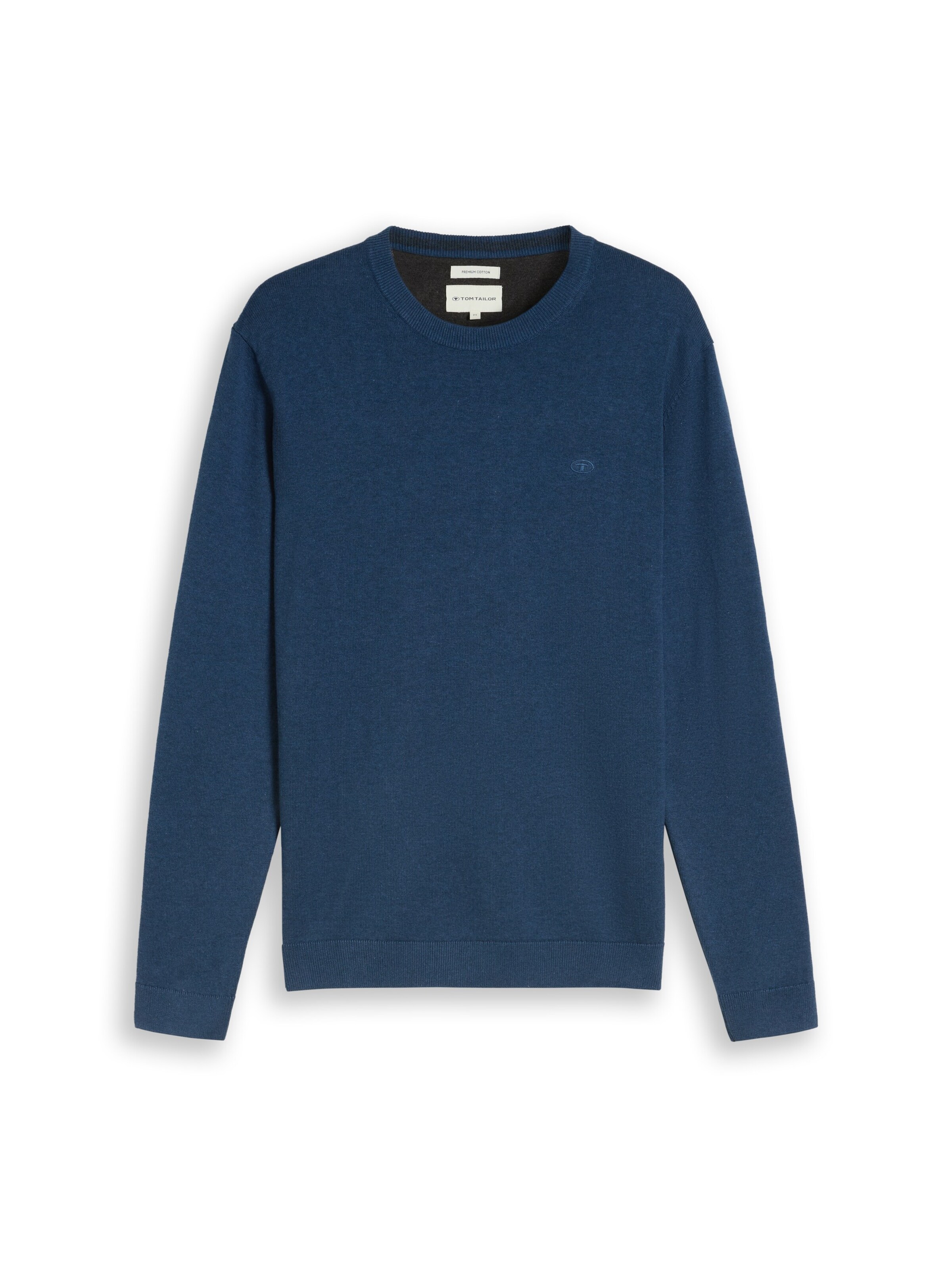 TOM TAILOR Sweter w kolorze niebieski: przód