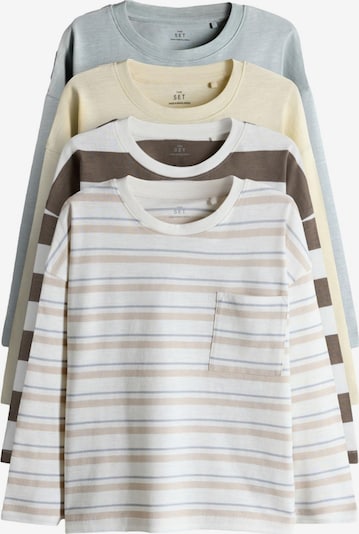 The Set Majica u smeđa melange / žuta melange / siva melange / bijela melange, Pregled proizvoda