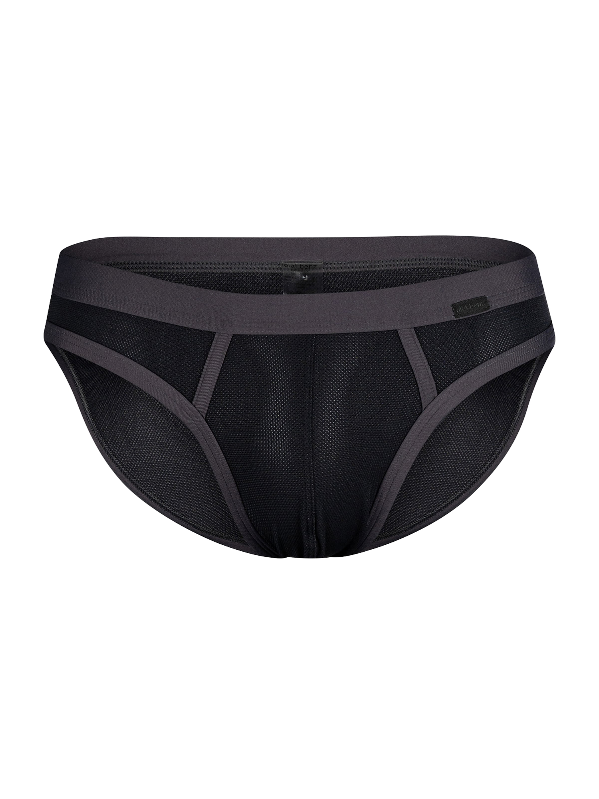 Olaf Benz Slip ' RED2477 Retrobrief ' in Black: front