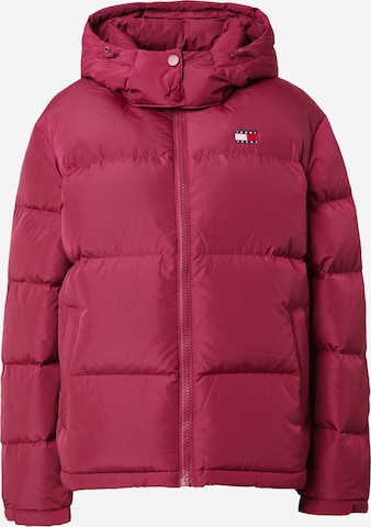 Tommy Jeans Зимняя куртка 'ALASKA' в Красный: спереди