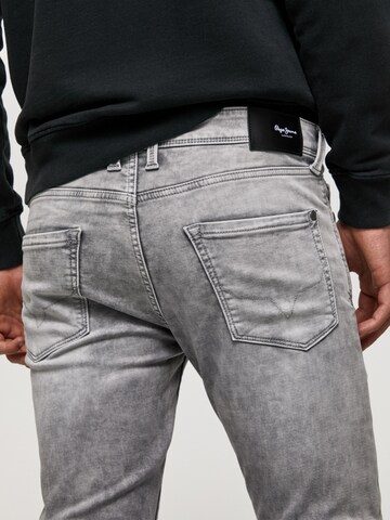 Pepe Jeans Slimfit Jeans 'Finsbury' in Grau