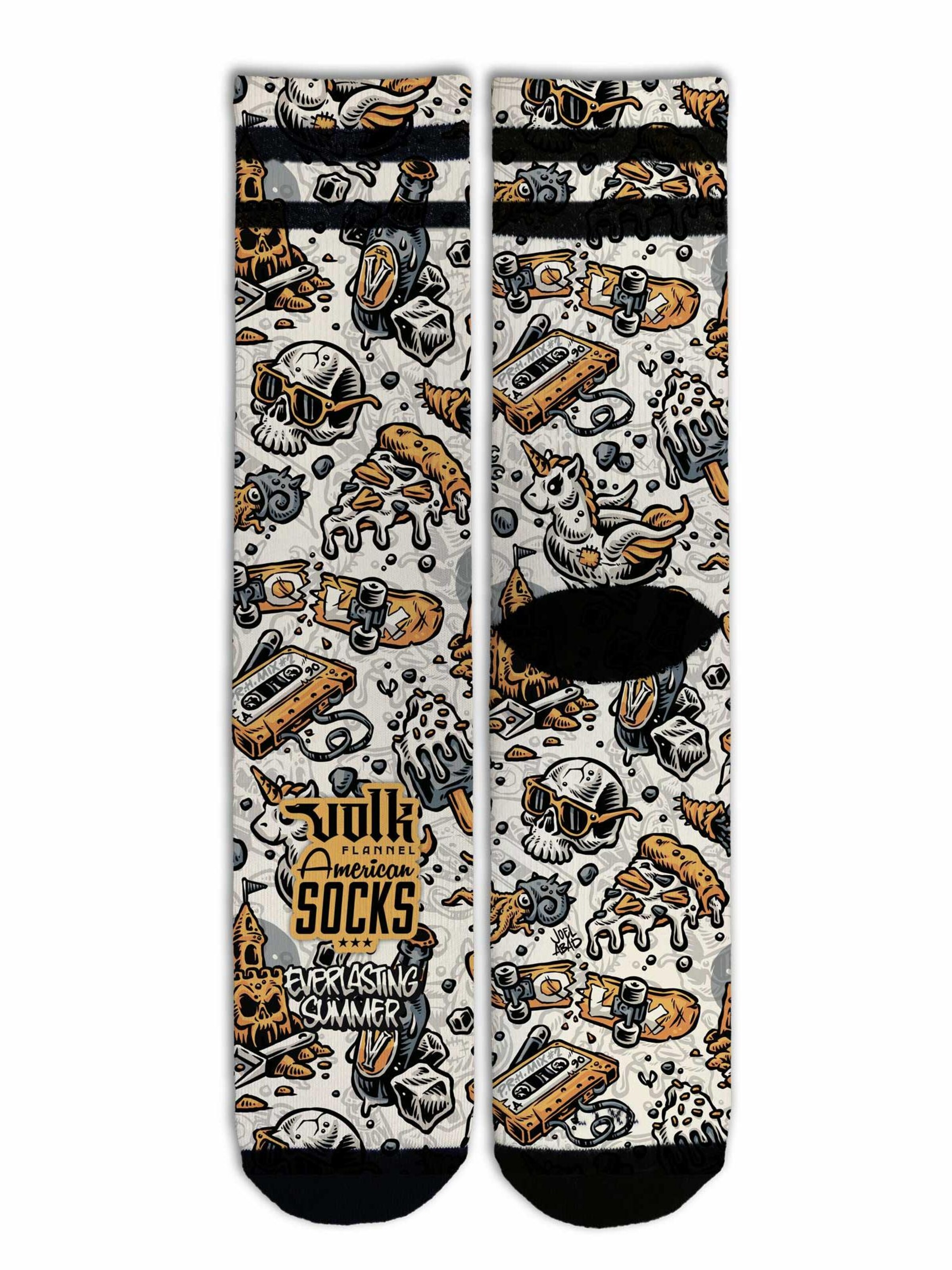 Calzino 'Everlasting Summer' di American Socks in grigio