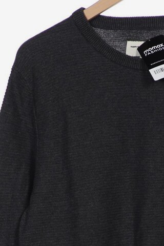 TOM TAILOR DENIM Sweater & Cardigan in L in Grey