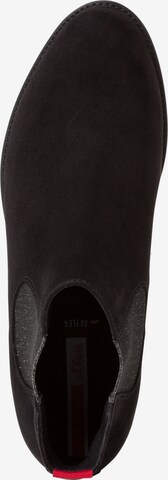 s.Oliver - Botas Chelsea en negro