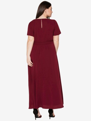 SHEEGO Abendkleid in Rot