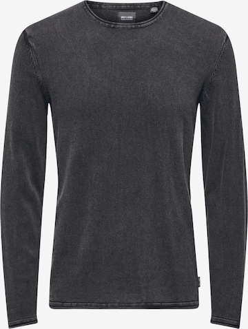 Only & Sons Sweater 'Garson' in Black: front
