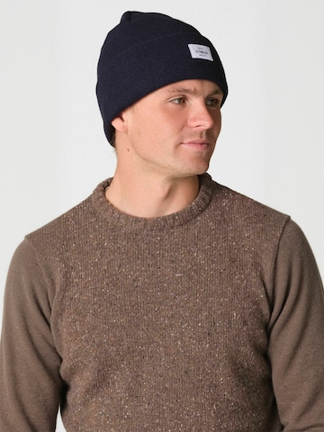 Klitmøller Collective Hat ' Rib ' in Blue: side