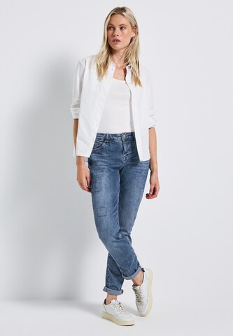 STREET ONE Loosefit Jeans in Blau