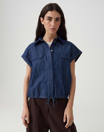 OPUS Bluse 'Fulisma' in Blau: Vorderseite