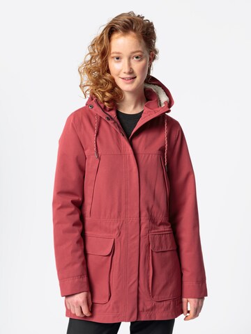 VAUDE Functionele jas 'Manukau II' in Rood: voorkant