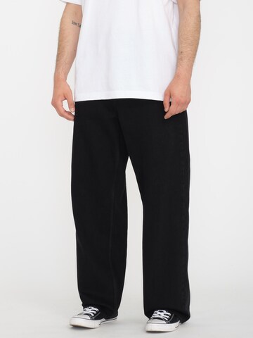 Regular Jean Volcom en noir : devant