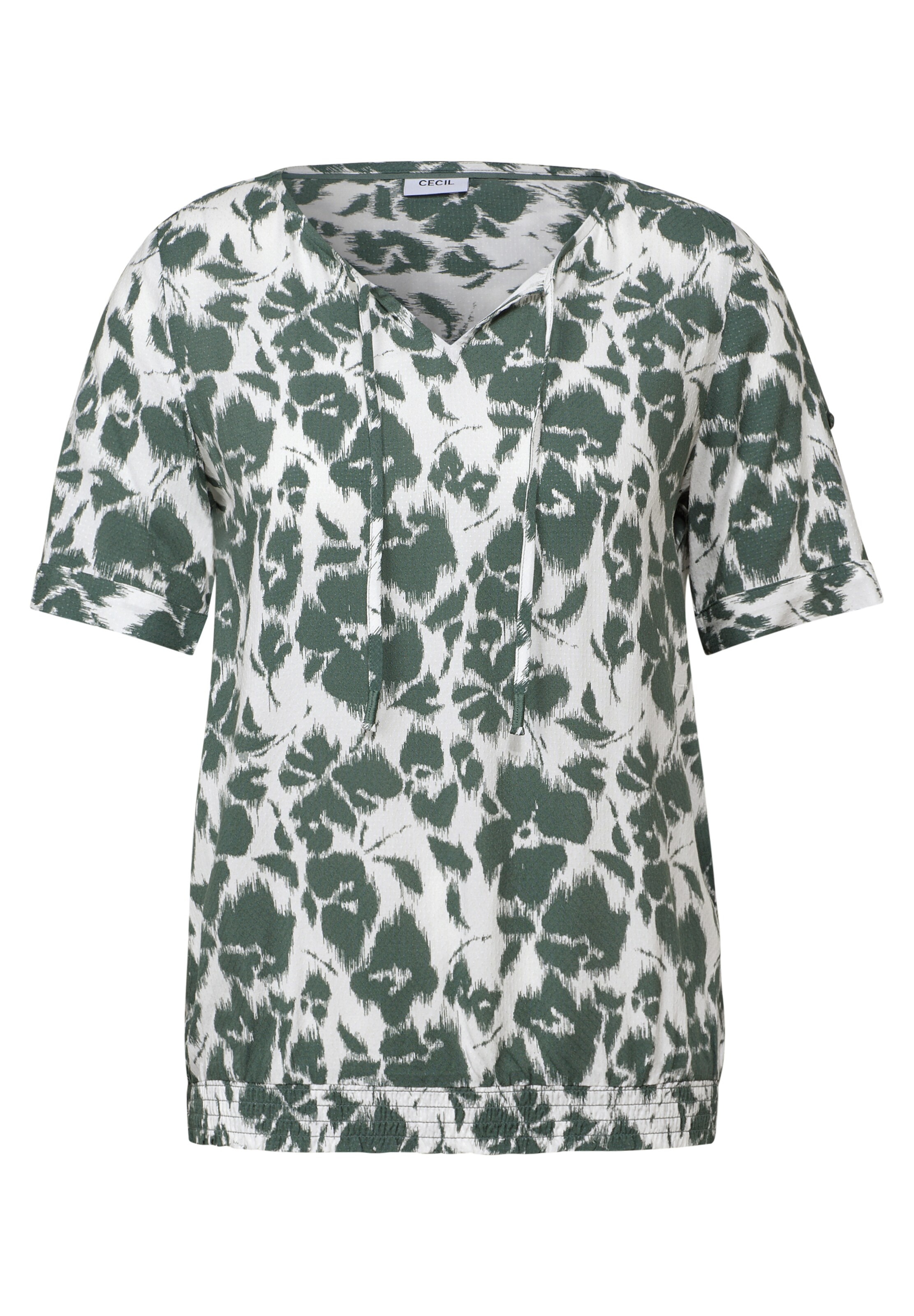 CECIL Bluse in Grün: Vorderseite