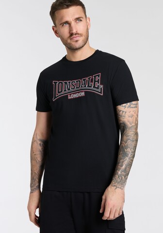 LONSDALE T-Shirt in Blau: Vorderseite