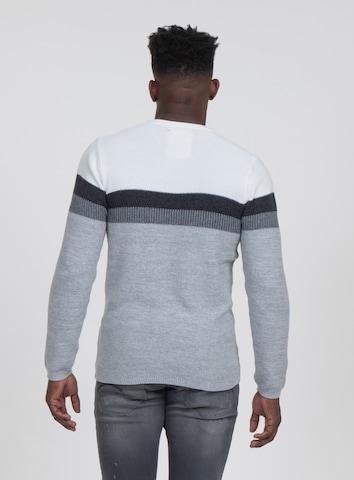 Key Largo Regular Fit Pullover 'Hansi' i grå