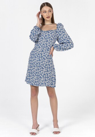 Robe d’été Jimmy Sanders en bleu