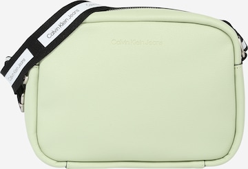 Calvin Klein Jeans - Bolso de hombro en verde: frente