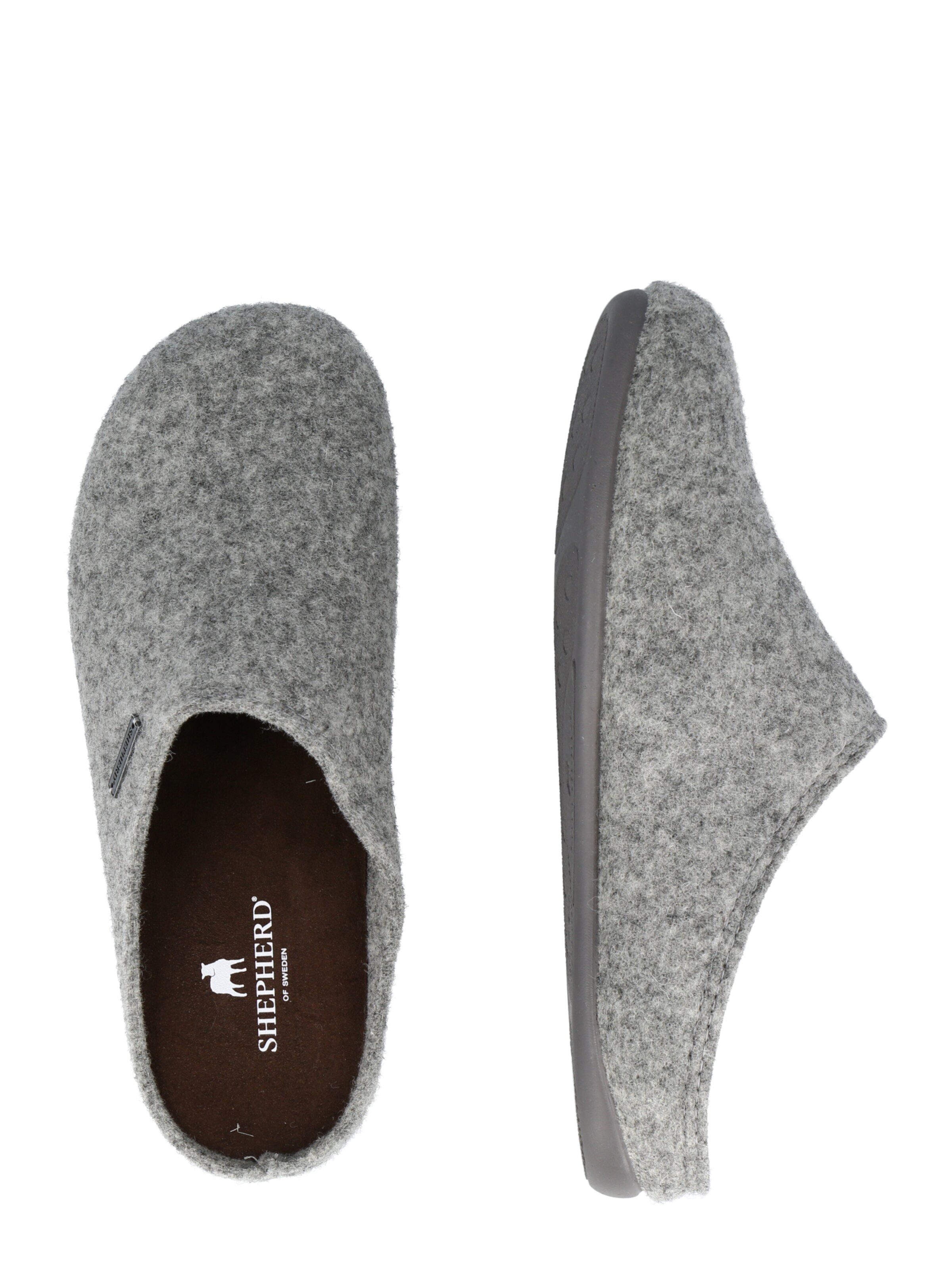 SHEPHERD Sisäkengät 'JON' värissä harmaa