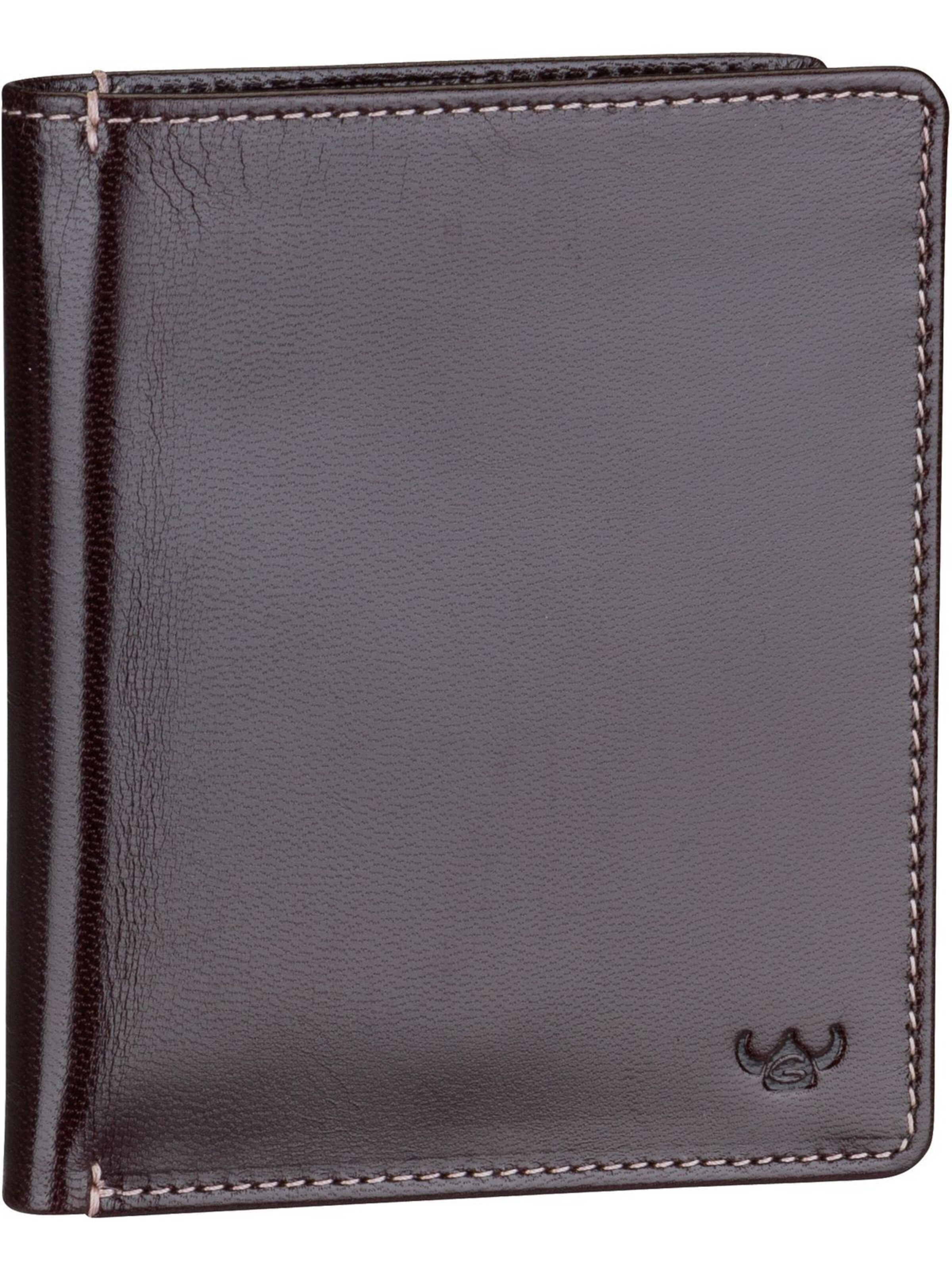 Portamonete 'Bari' di GOLDEN HEAD in marrone: frontale