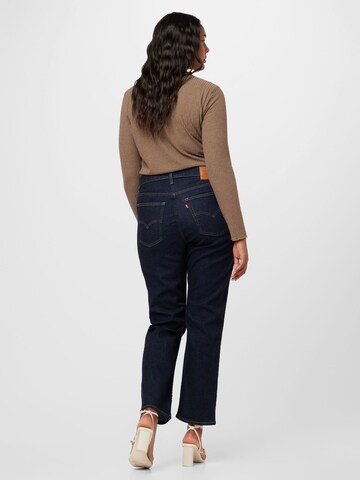 Levi's® Plus Normální Džíny '724 PL HR Straight' – modrá