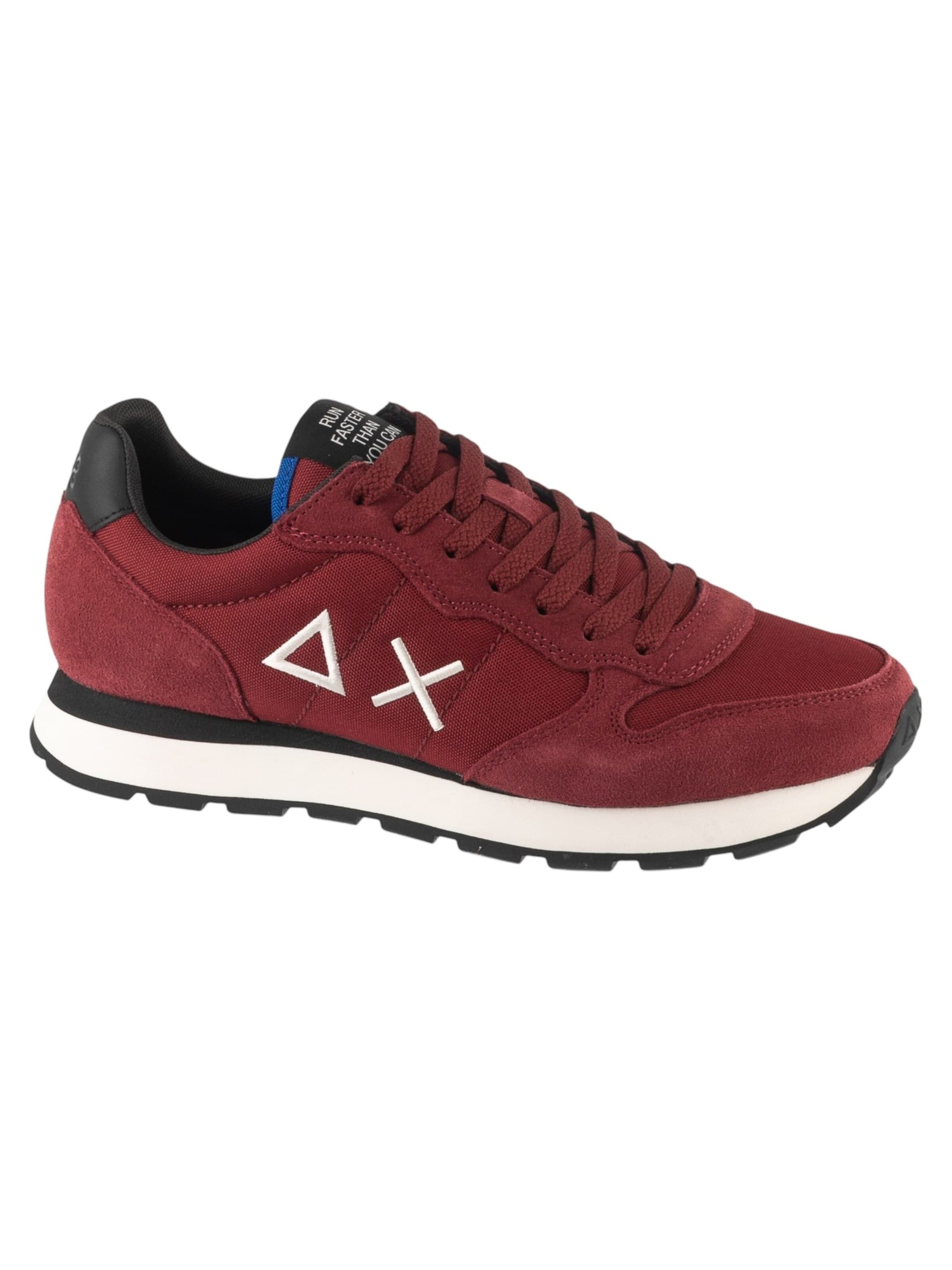 SUN68 Sneakers 'SUN68 Tom Solid' in Red: front