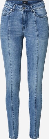 VERO MODA Skinny Jeans 'ELLA' in Blau: predná strana