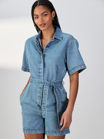 Next Jumpsuit in Blue: front
