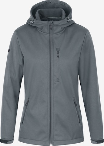 JAKO Sportjacke in Grau: Vorderseite
