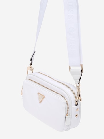 Sac à bandoulière 'Gemma' GUESS en blanc : devant