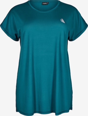 žalia Active by Zizzi Marškinėliai 'Abasic': priekis