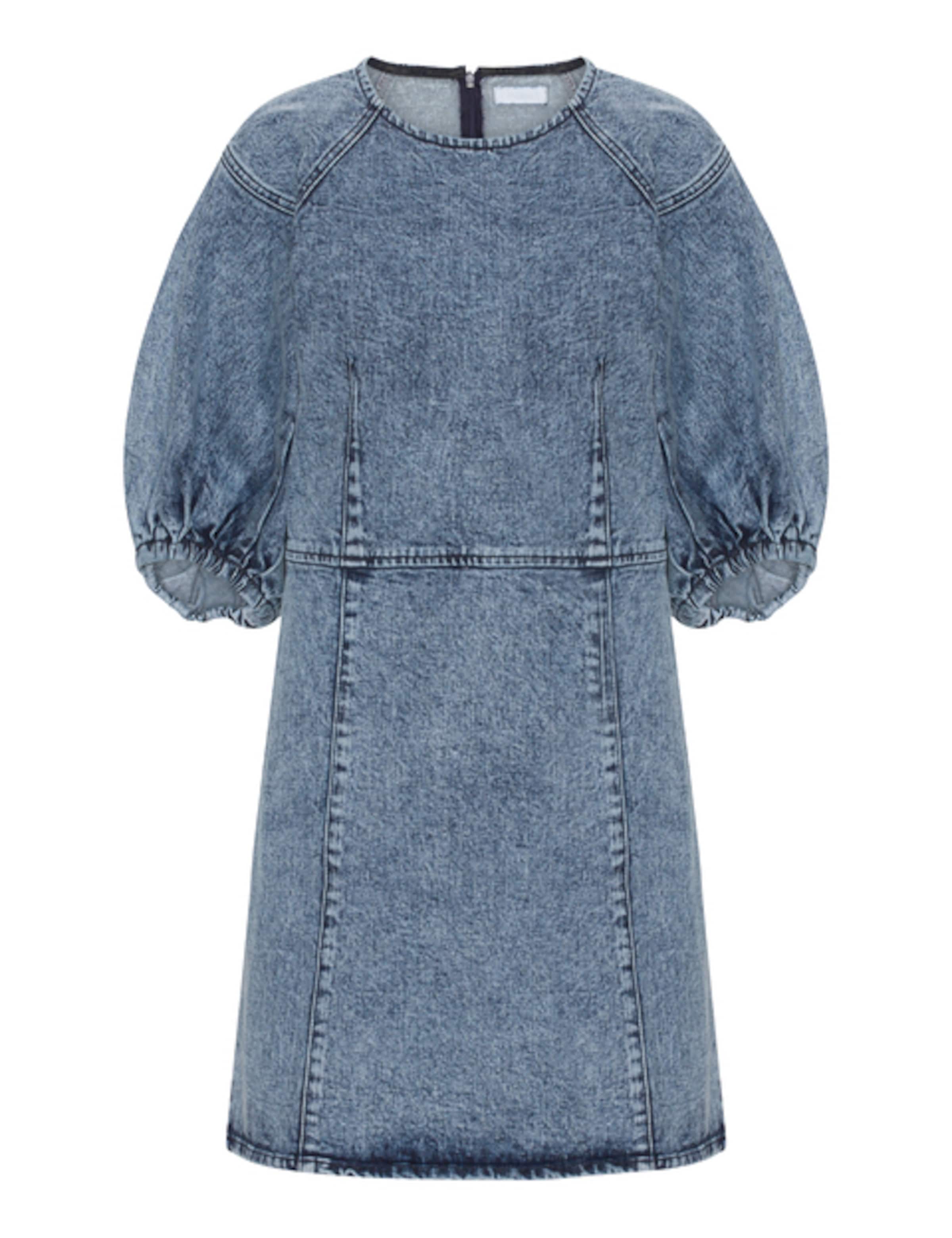 2NDDAY Kjole '2ND Harvest TT' i blå: forside