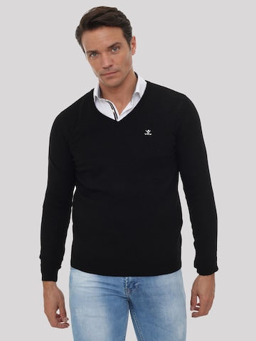 Pullover 'Erky' di Sir Raymond Tailor in nero: frontale