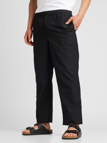 Soulland Loose fit Pants 'Fadi' in Black: front