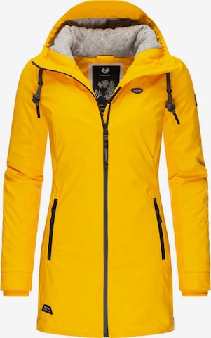 Ragwear Jacke 'Zuzka Rainy II Intl.' in Gelb: predná strana