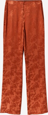 Regular Pantalon 'Jacky' MANGO en orange : devant