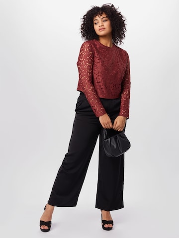 ABOUT YOU Curvy Shirt 'Flora' in Red