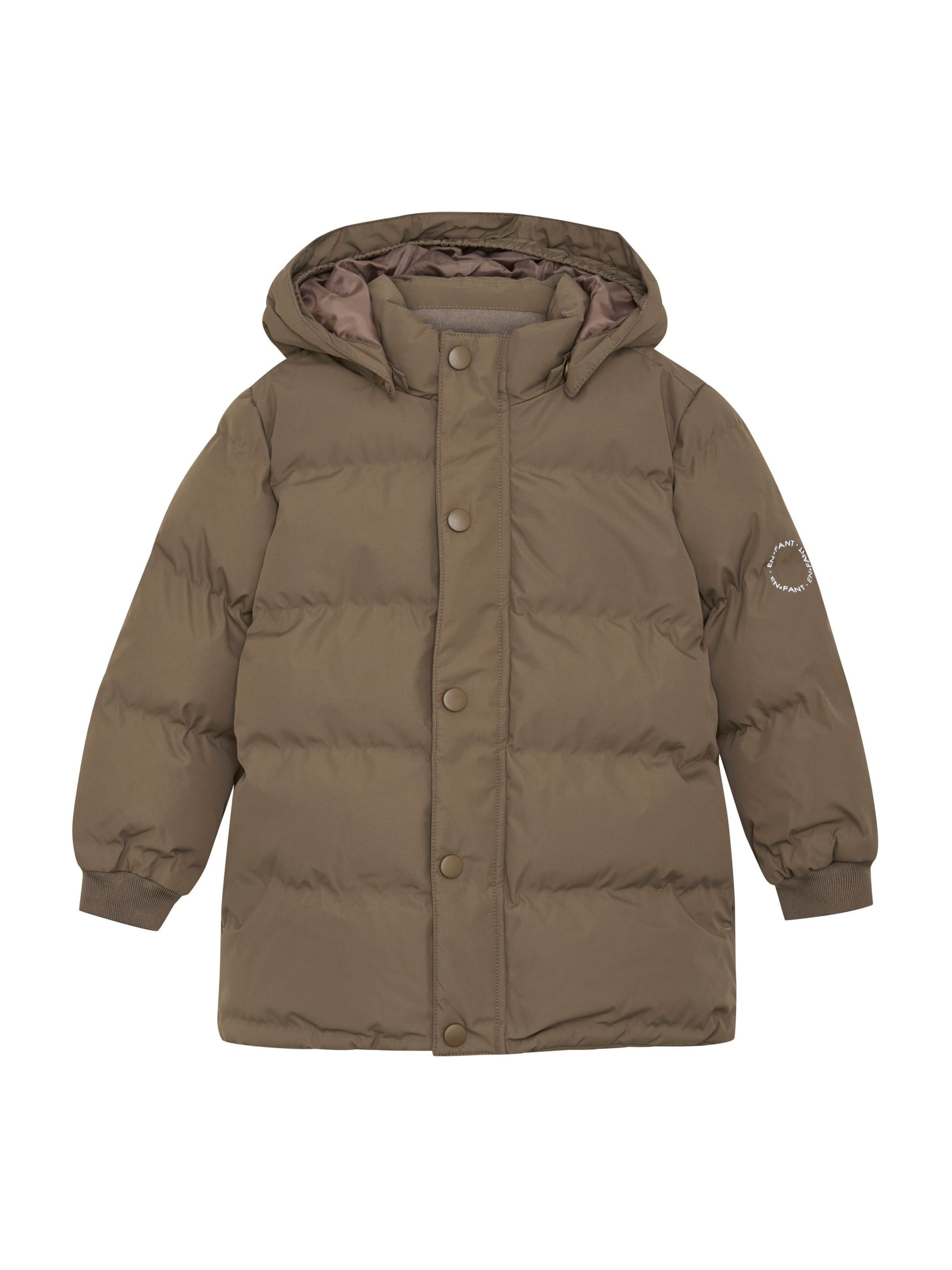 EN FANT Winter jacket in Brown: front