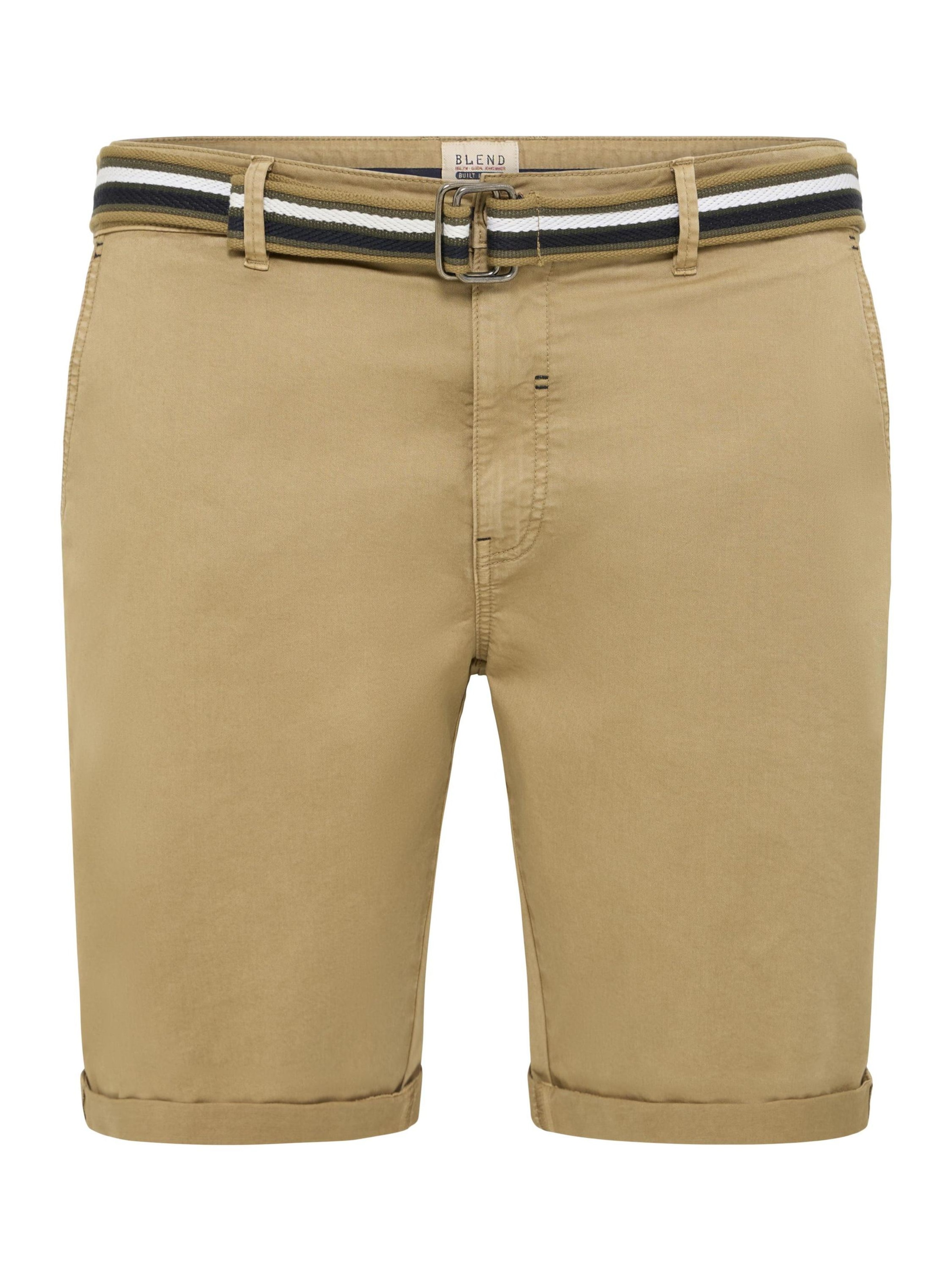 BLEND Chino 'Bruno' in Bruin: voorkant