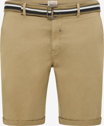 BLEND - Calças chino 'Bruno' em castanho: frente