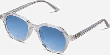 X Frame Therapy Sunglasses 'Glitzospex Sun' in Blue: front