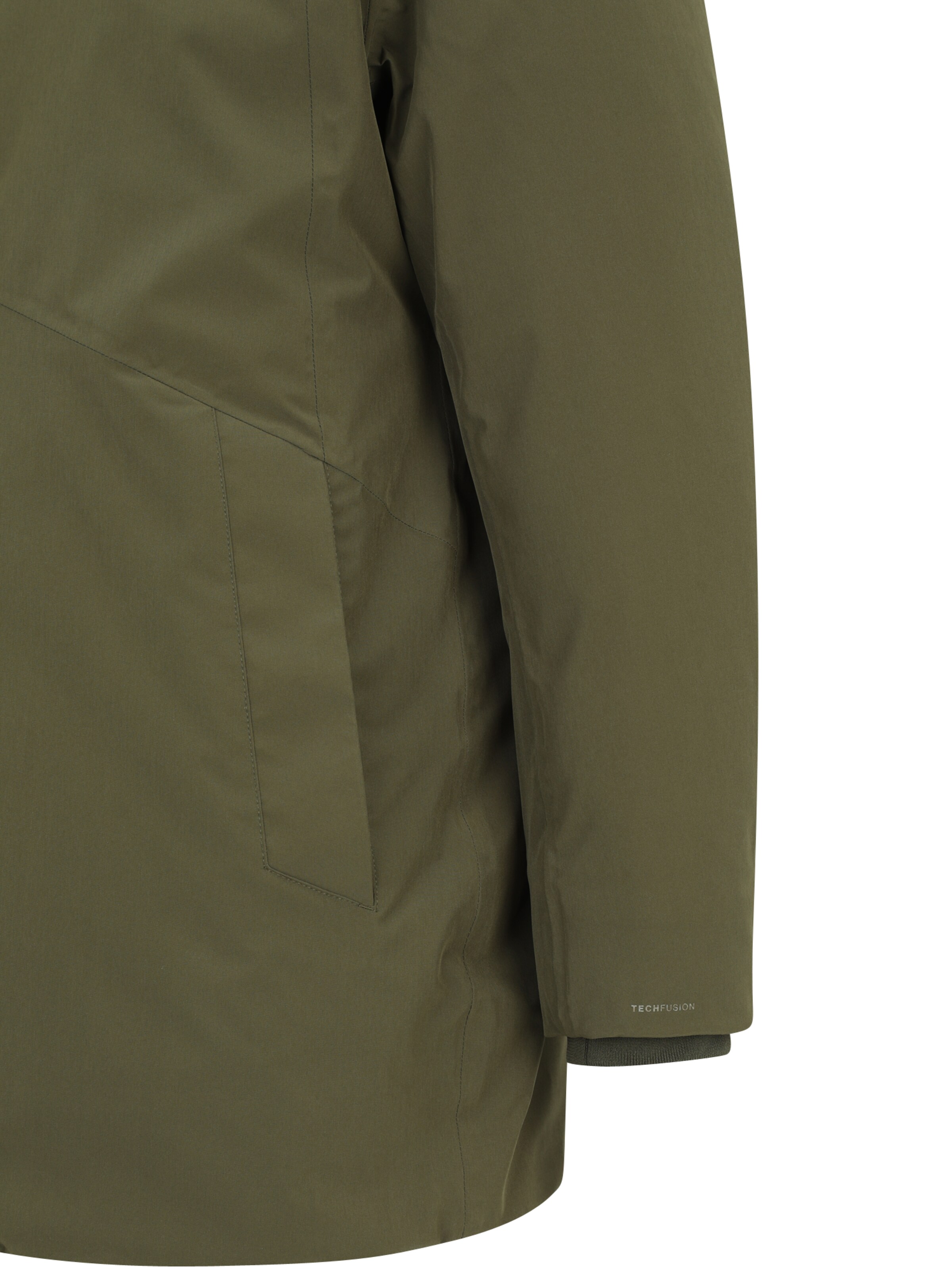 Jack & Jones Plus Vinterparka 'JJEKeen' i grøn