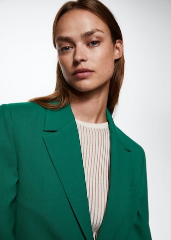 MANGO Blazer 'Peter' in Green