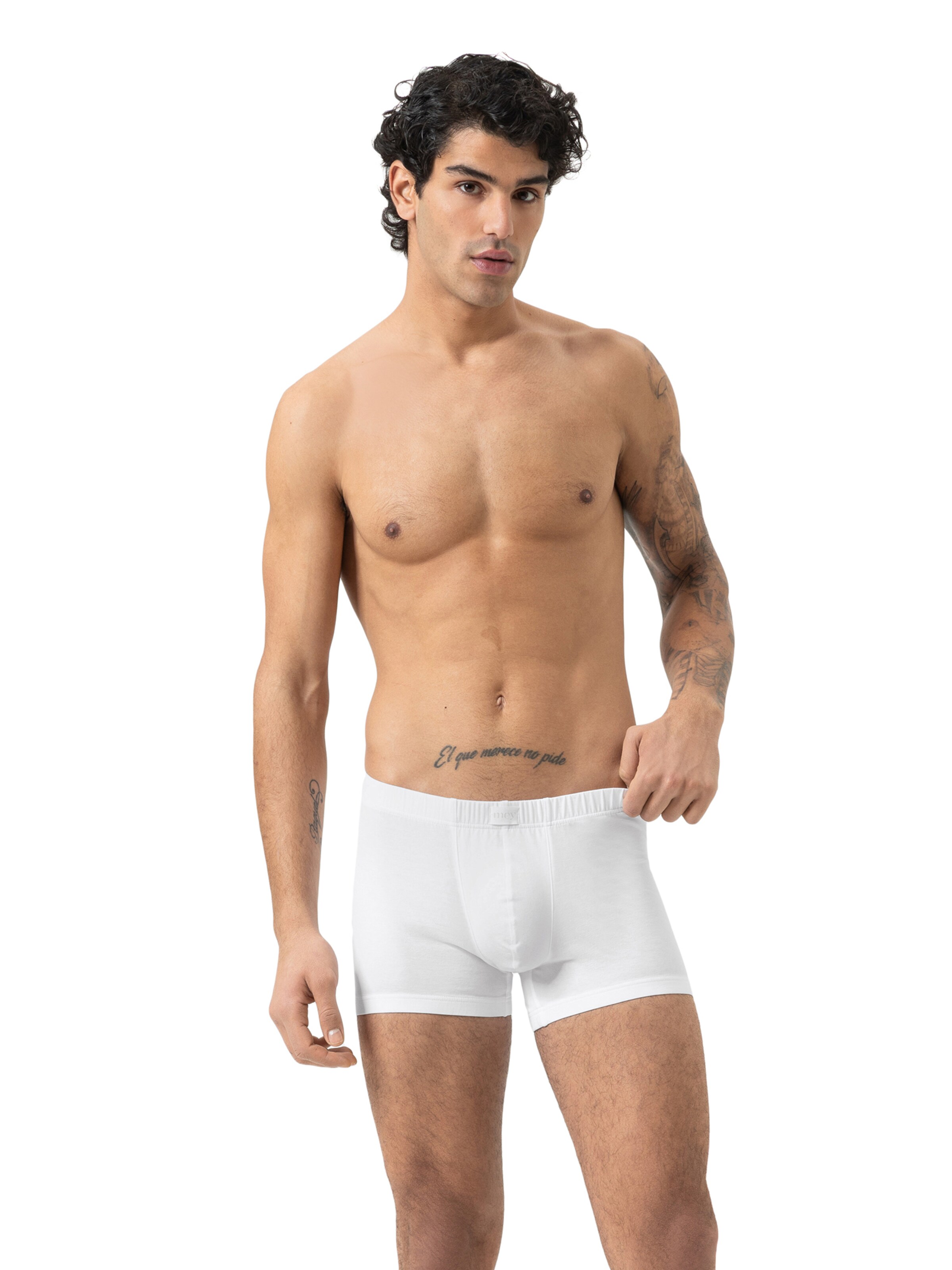 Mey Boxershorts in Wit: voorkant