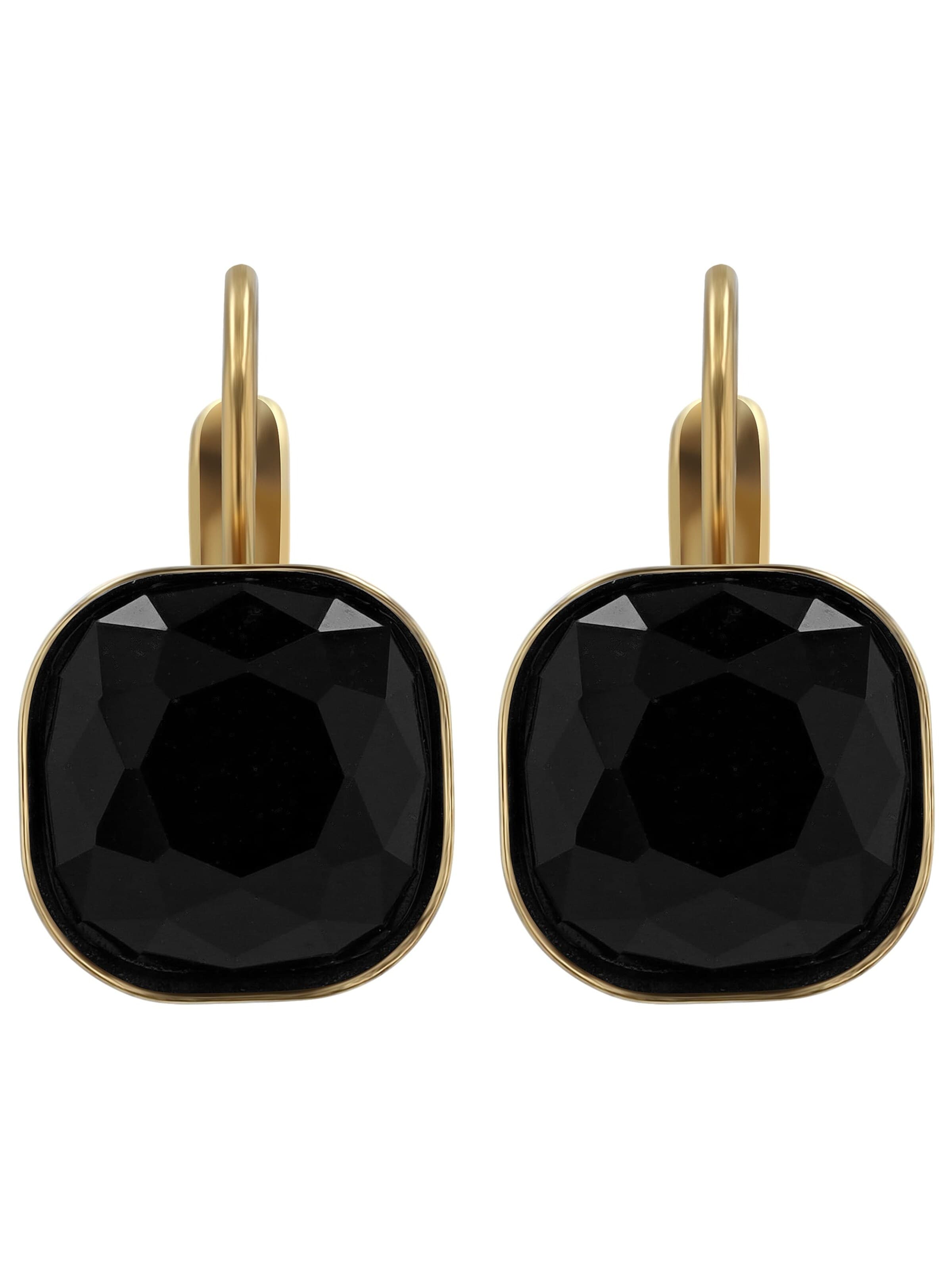 Akzent Ohrringe 'Vivia, langlebig'‌‌‌‌‌‌‌‌ in Gold: Vorderseite