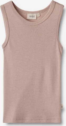 WHEAT - Camiseta térmica en rosa: frente