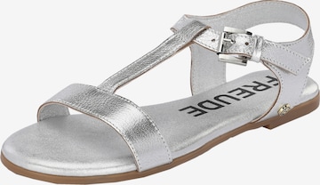 FREUDE Strap Sandals 'Alea' in Silver: front