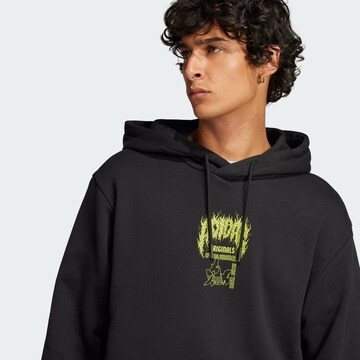 ADIDAS ORIGINALS Sweatshirt 'Q12 Training Supply Fashion Death Metal' in Black